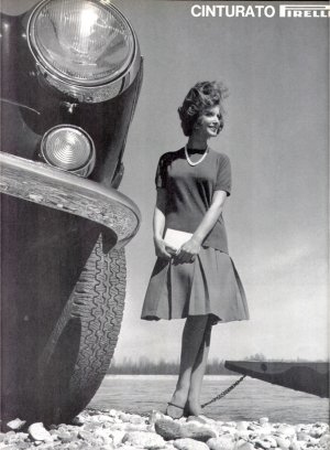 Pirelli Cinturato publicit� d'epoca